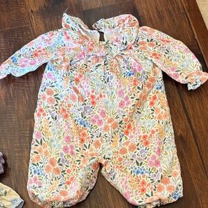 Floral Kids One Piece